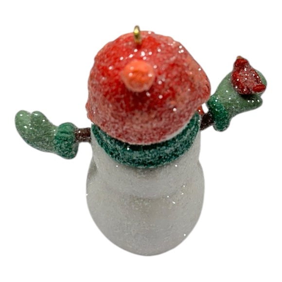 Ornament Vintage HALLMARK KEEPSAKE 2007 Welcome Friends! Christmas Snowman - Picture 3 of 8